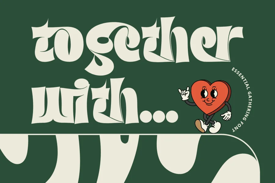 Essential Gathering Demo Font preview 3