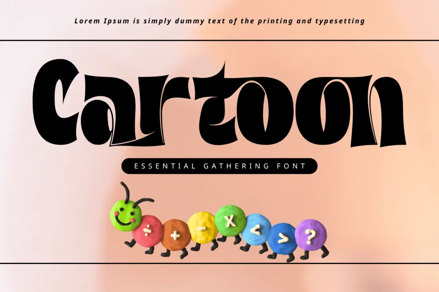 Essential Gathering Demo Font preview 4