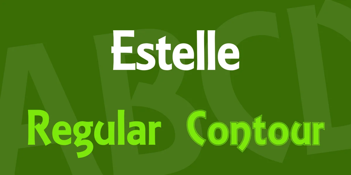 Estelle Font Family