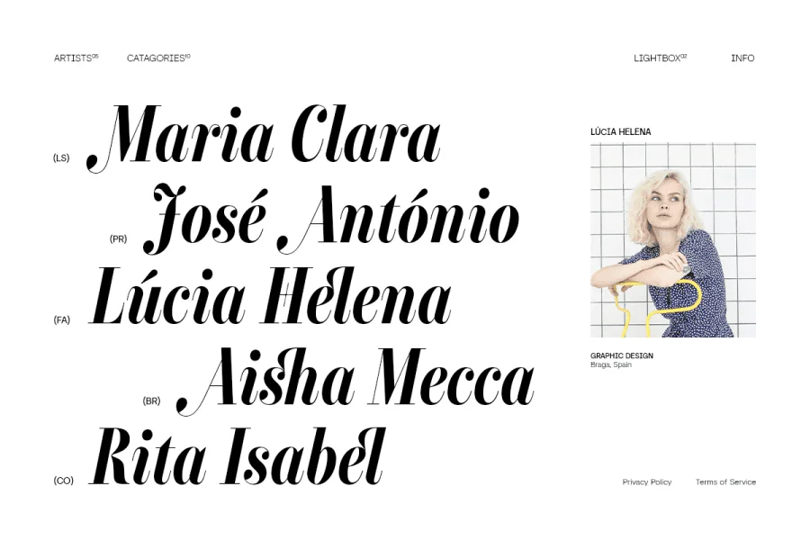 Esthoria Demo Font Family preview 5