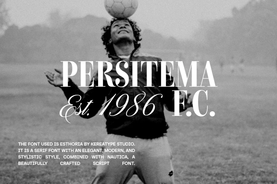 Esthoria Demo Font Family preview 6