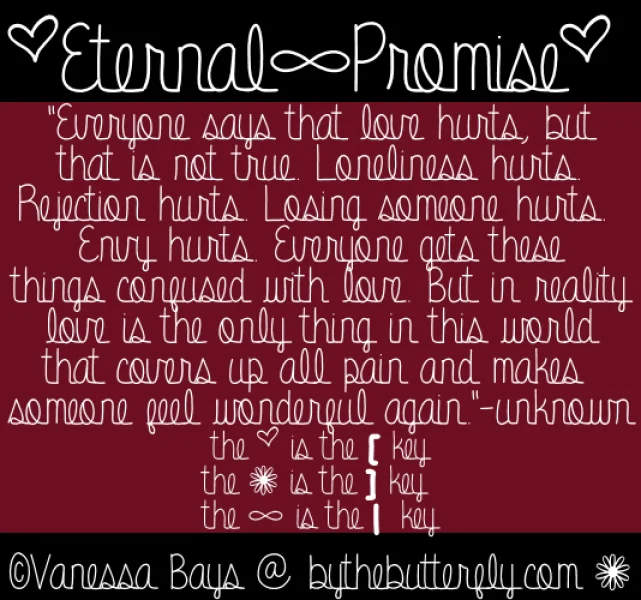 Eternal Promise Font
