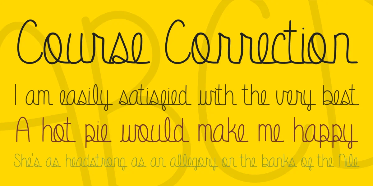 Eternal Promise Font preview 3