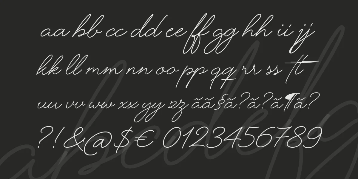 Eternate Font Family preview 4