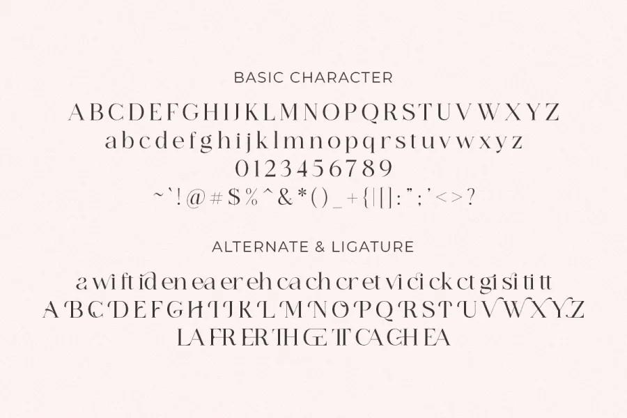 Ethereal Demo Font Family preview 10