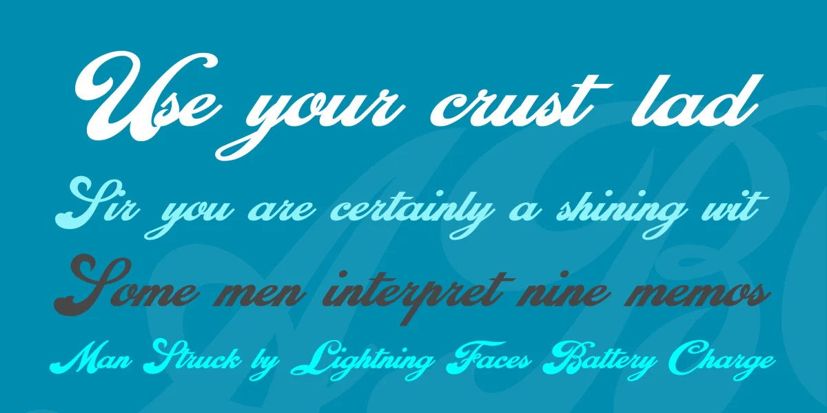 Euphoria Personal Use Font preview 3