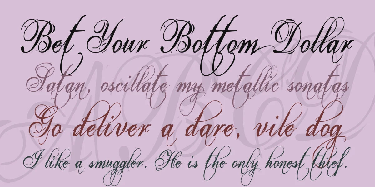 Eutemia I Font preview 2