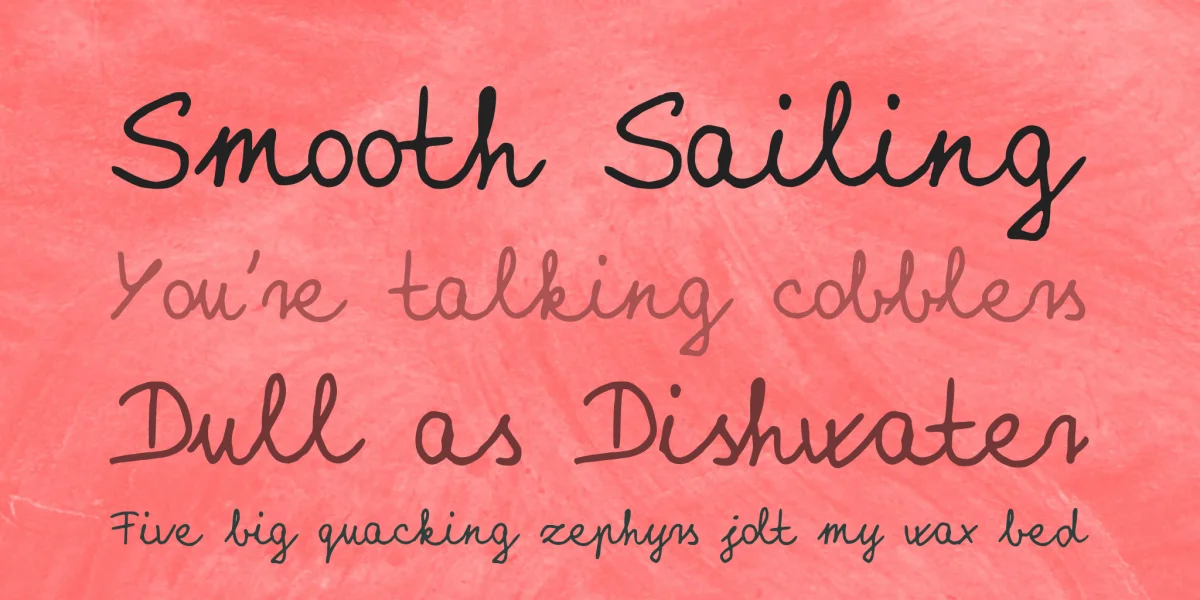 Evasdigiscript Font preview 2