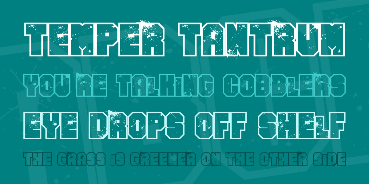 Even Badder Mofo Font preview 2