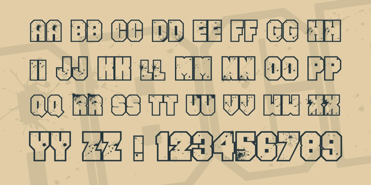 Even Badder Mofo Font preview 3
