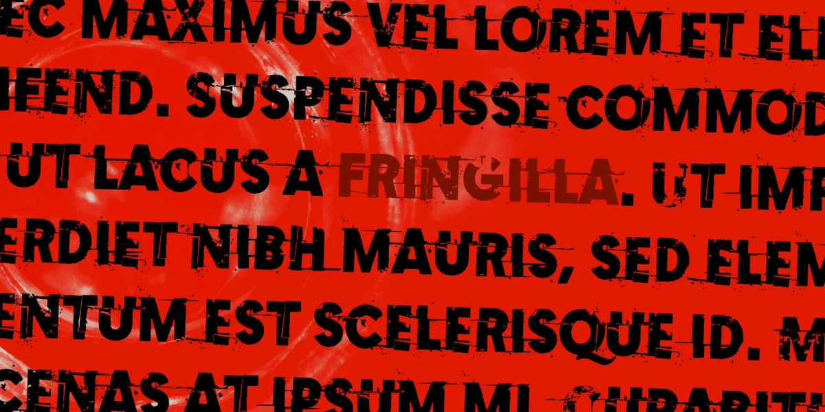 Examples of erosion Font preview 4