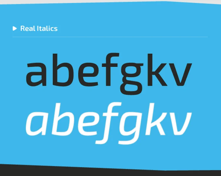 Exo 2.0 Font Family preview 5