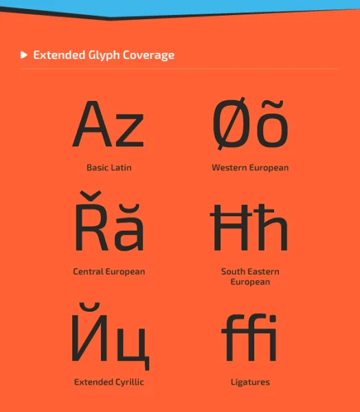 Exo 2.0 Font Family preview 9