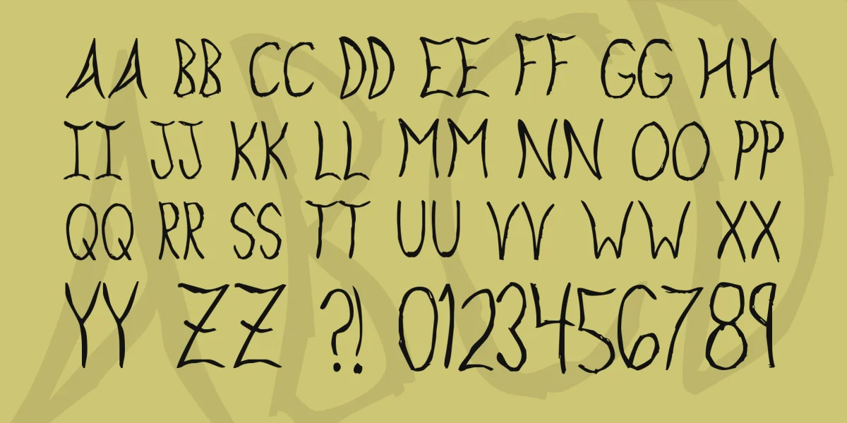Exploding Sheep Font preview 3