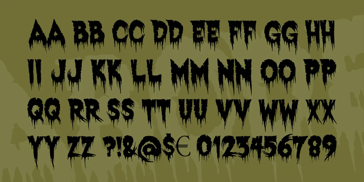 Exquisite Corpse Font preview 3