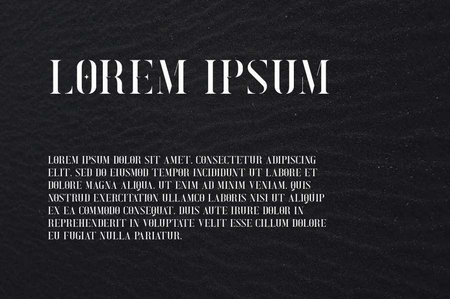 Exquisite Font preview 6