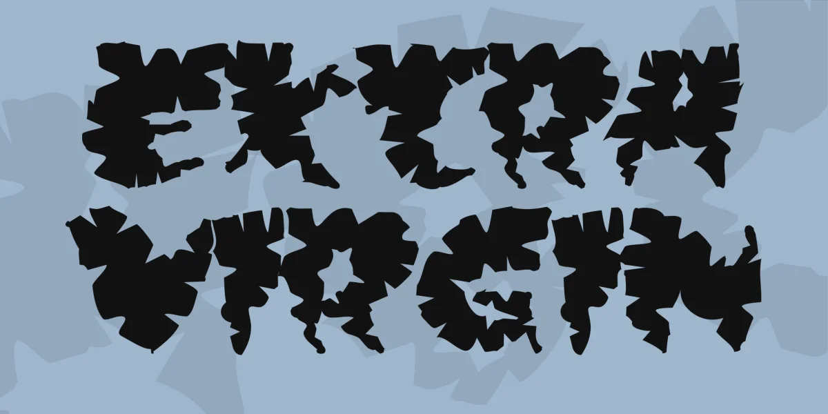 Extra virgin Font