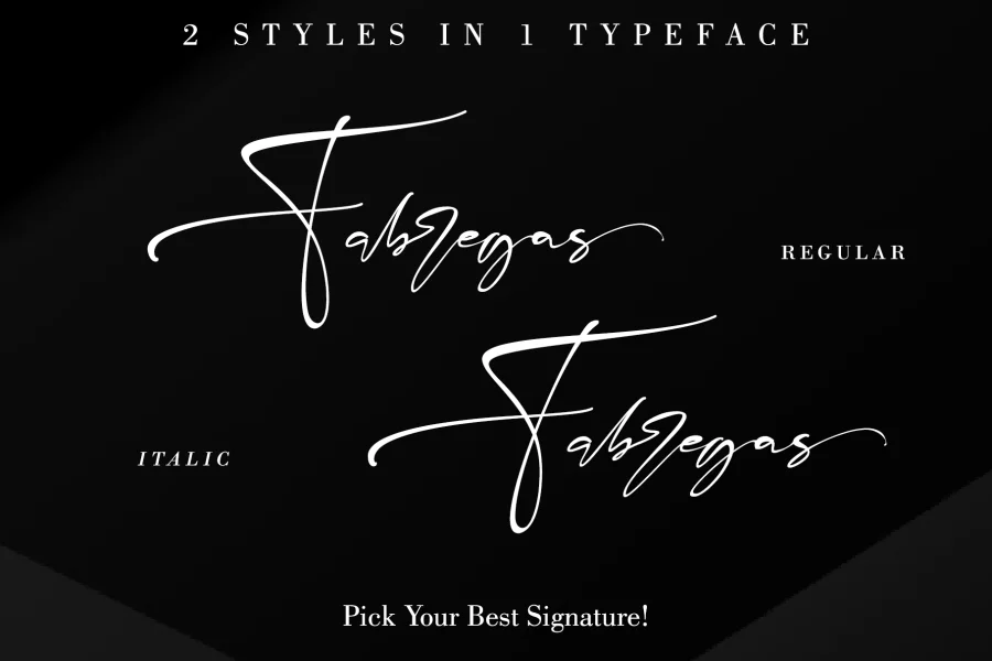 Fabregas Font preview 9