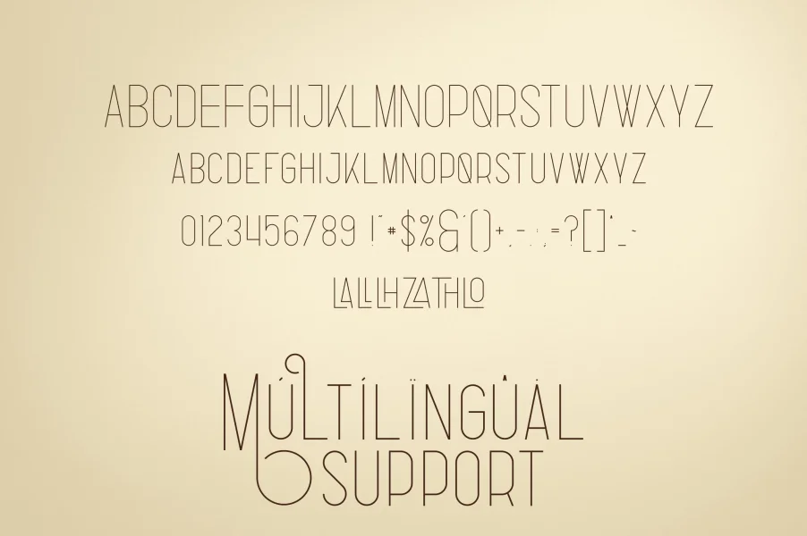 Fabulist Font preview 7