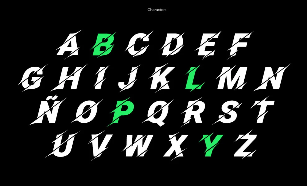 Facon Font preview 3