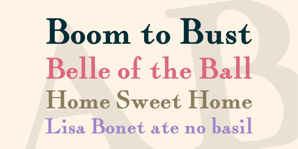 Fairfax Station NF Font preview 2