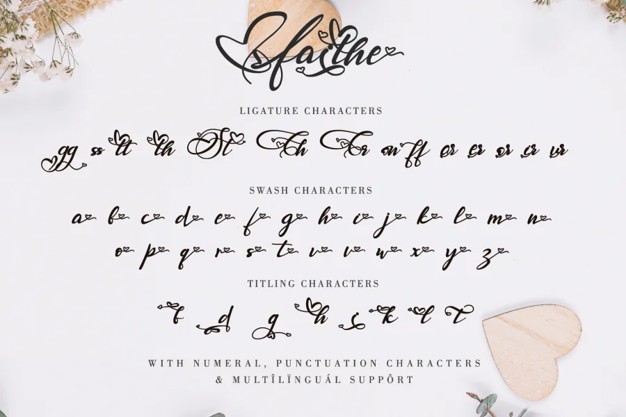 Faithe Font preview 10