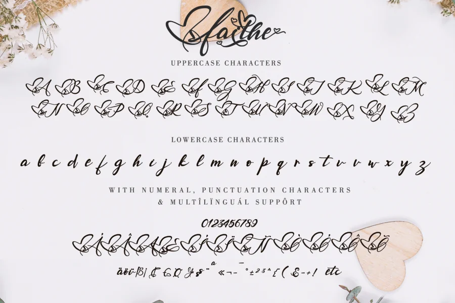Faithe Font preview 9