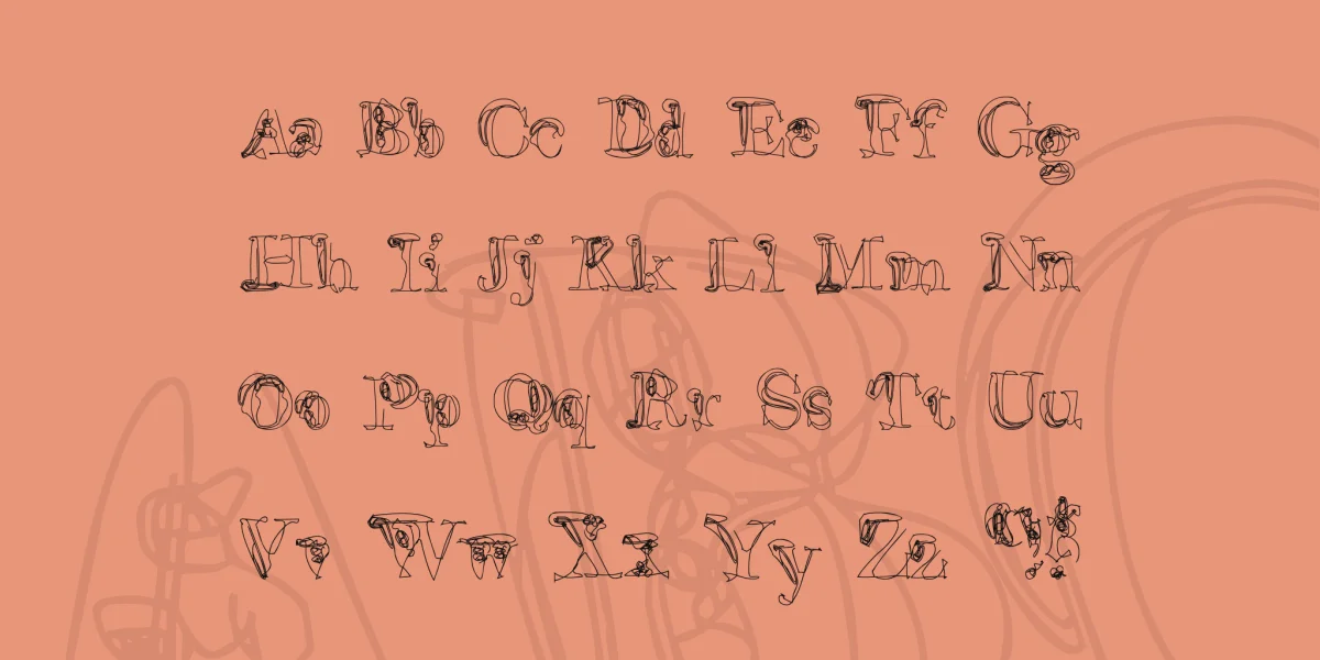 False Advertising Font preview 2