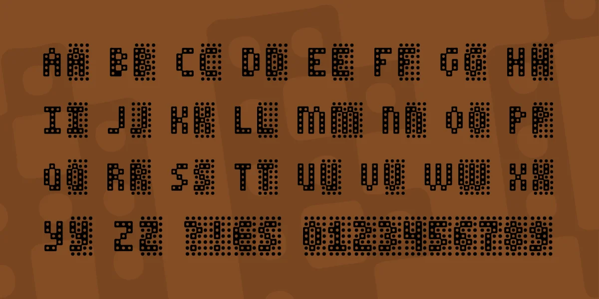 False Teeth Font preview 2
