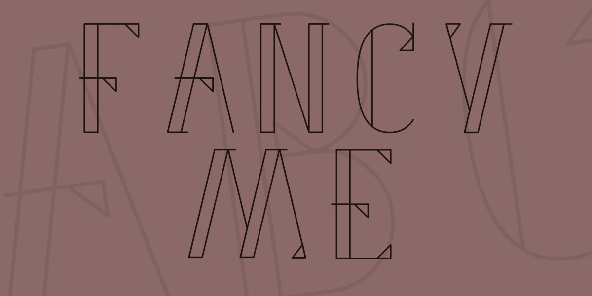 Fancy Me Font preview 5
