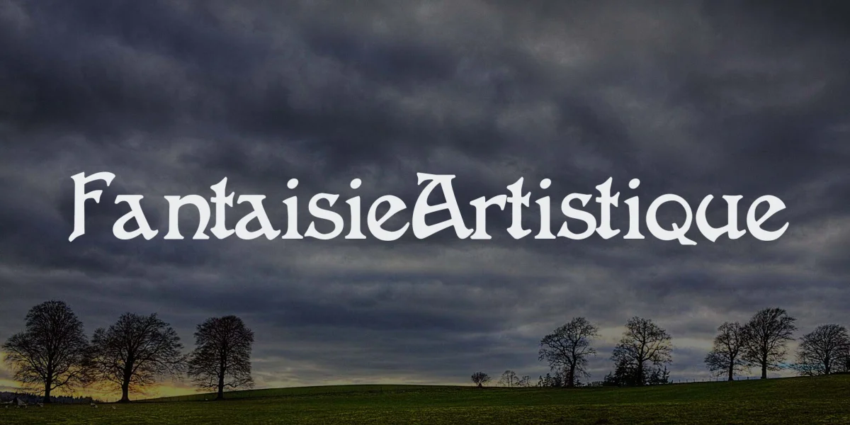 FantaisieArtistique Font