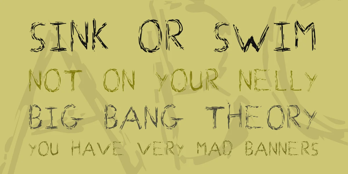 Faraday Font preview 2