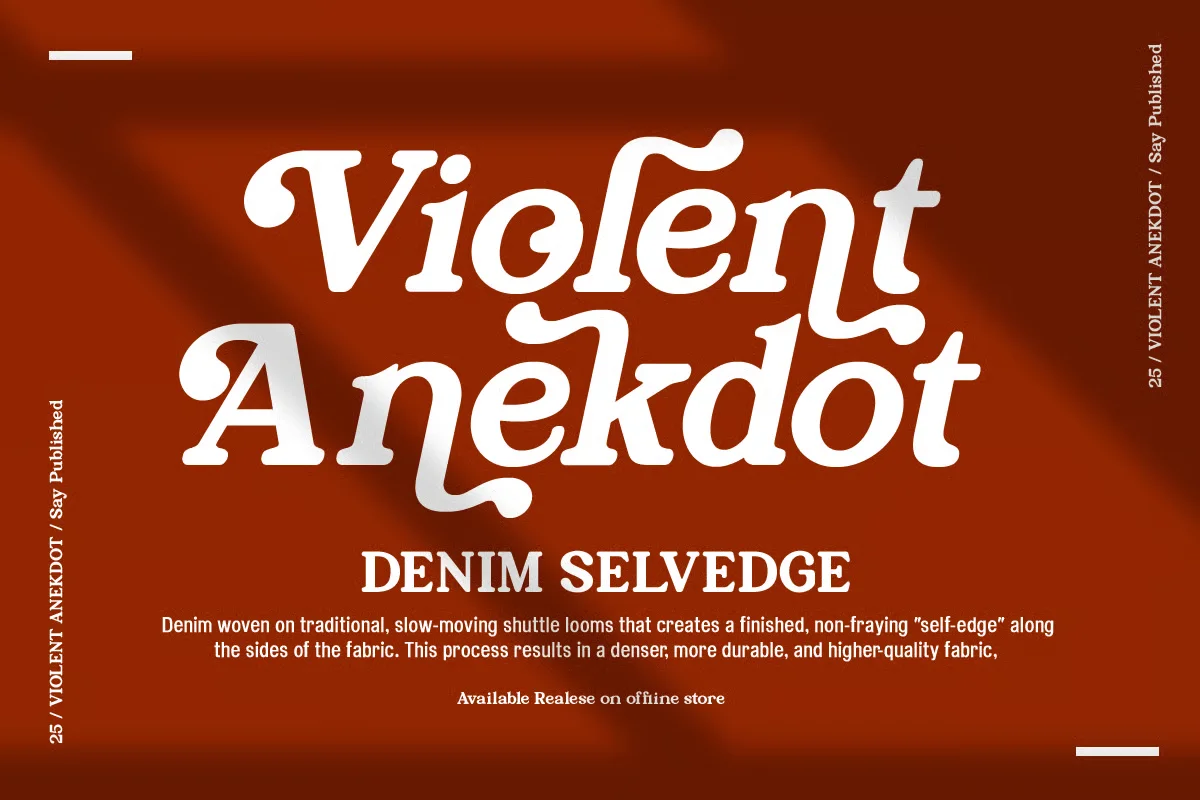 Fareza Font preview 2