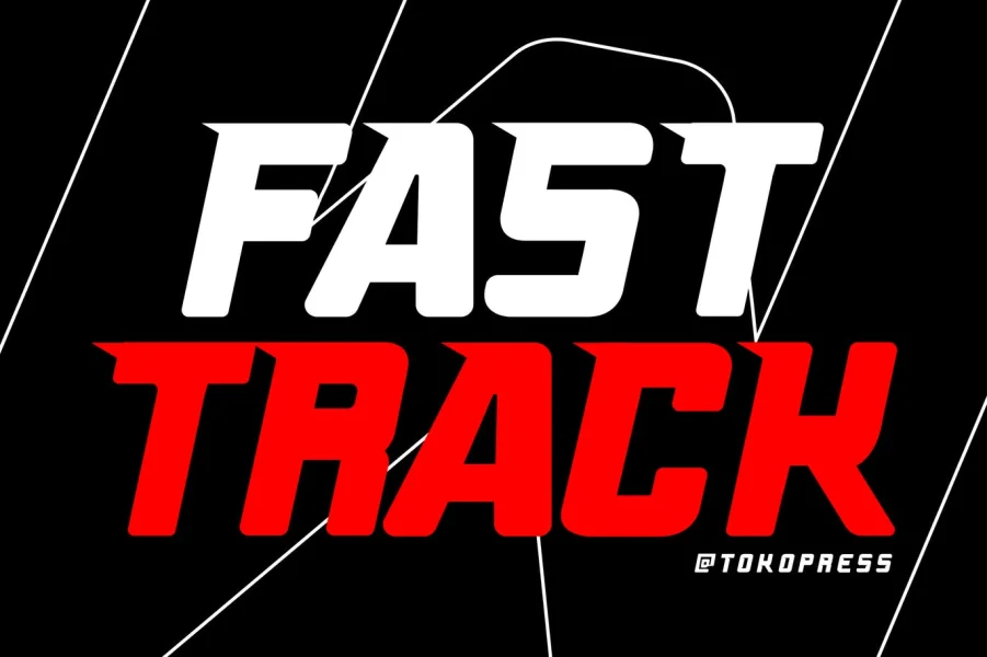 FAST-TRACK Font