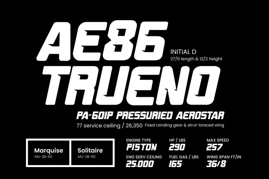FAST-TRACK Font preview 2
