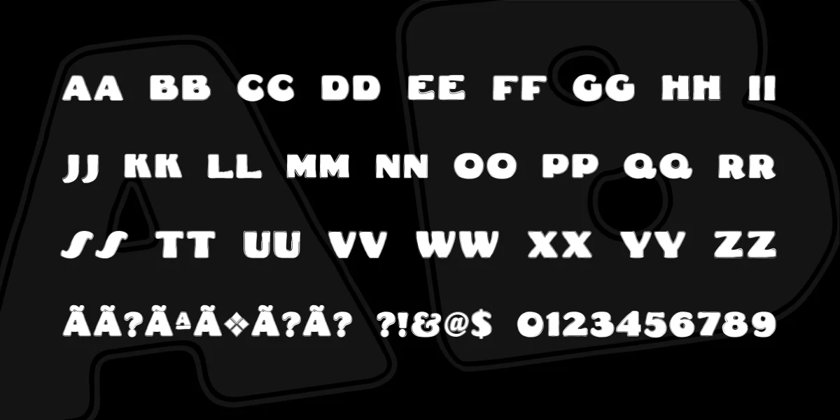 Fat Freddie Font Family preview 2