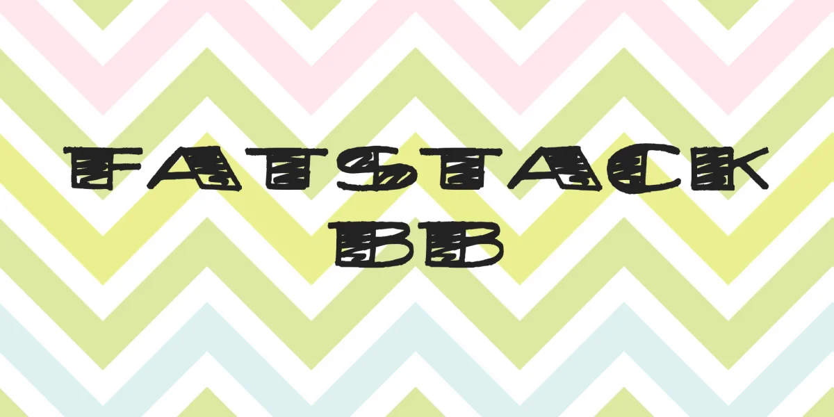 FatStack BB Font