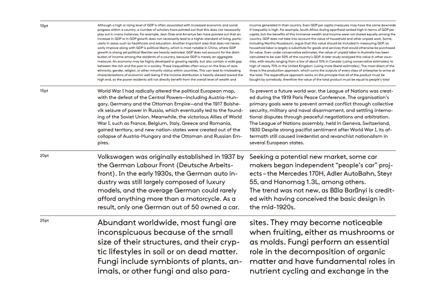 Fax Sans Font preview 15