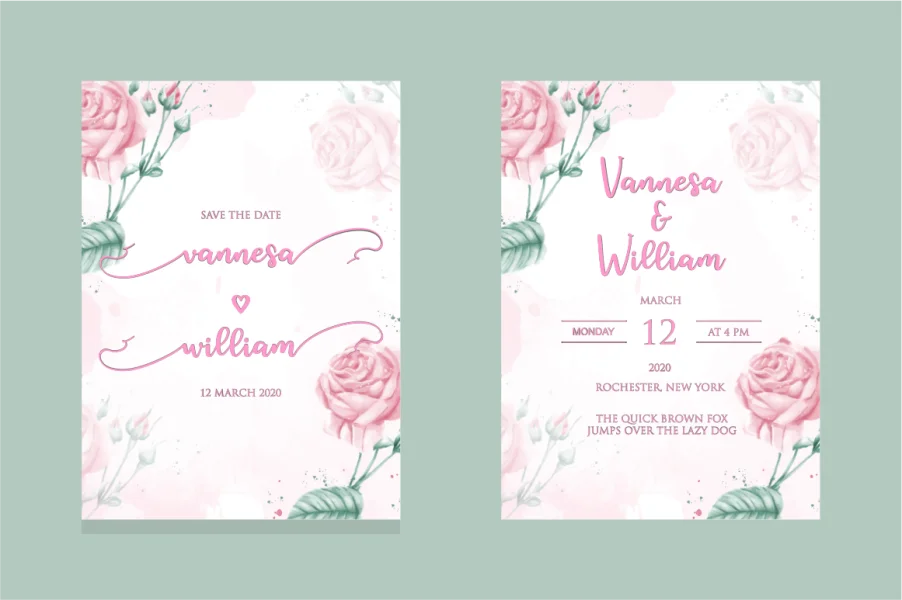 feather Font preview 2