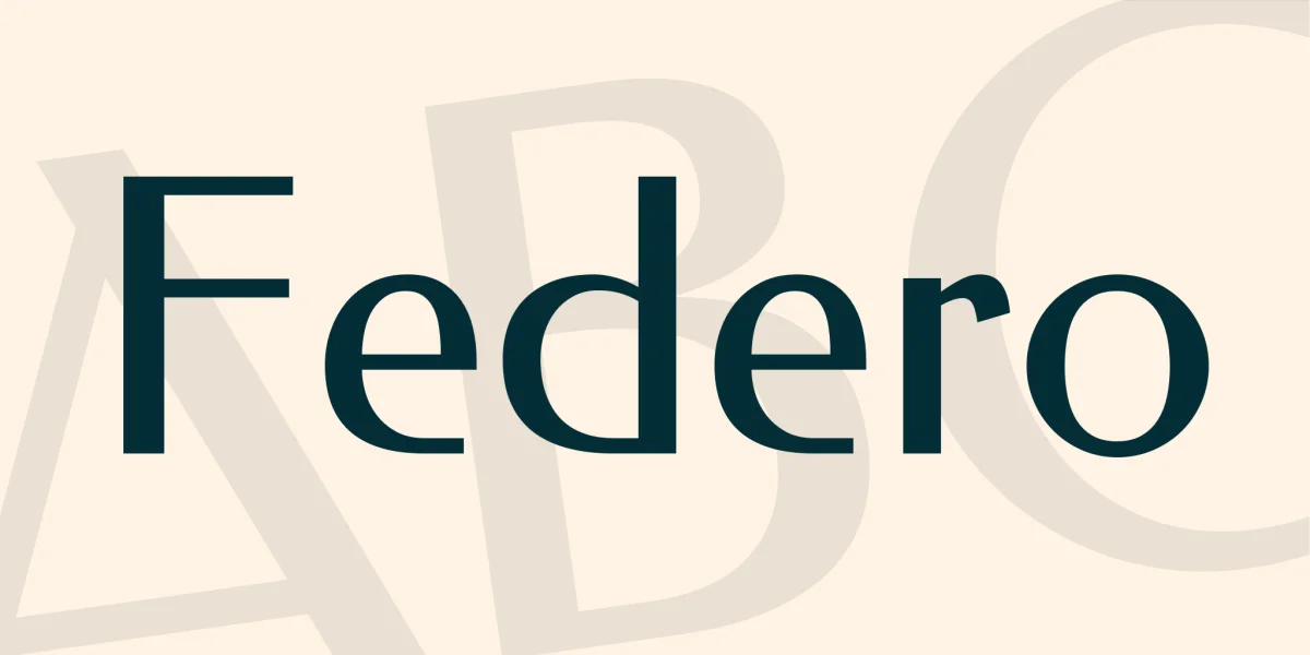 Federo Font