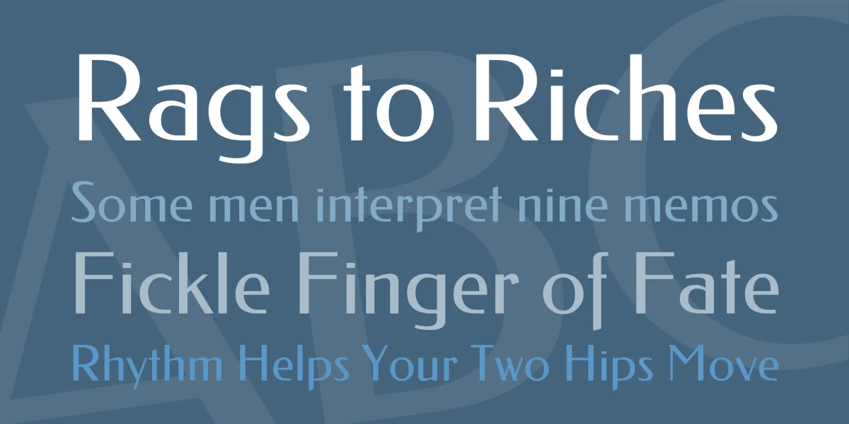Federo Font preview 2