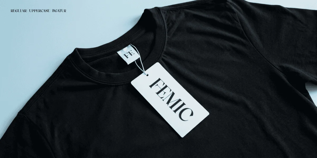 FEMIC Font preview 5
