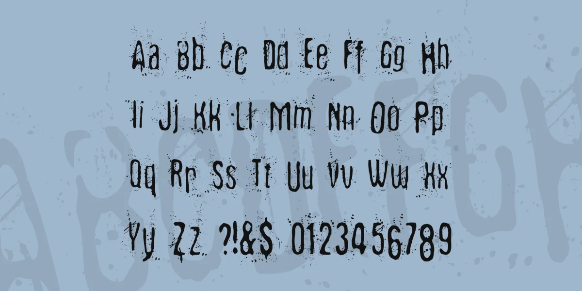 Fibyngerowa Font preview 4