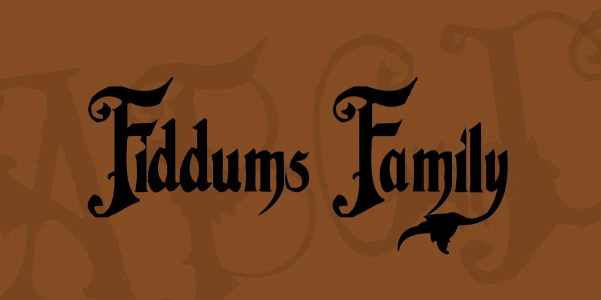 Fiddums Family Font