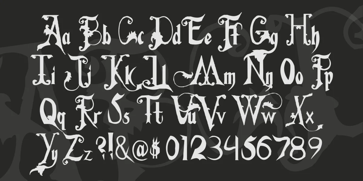 Fiddums Family Font preview 2