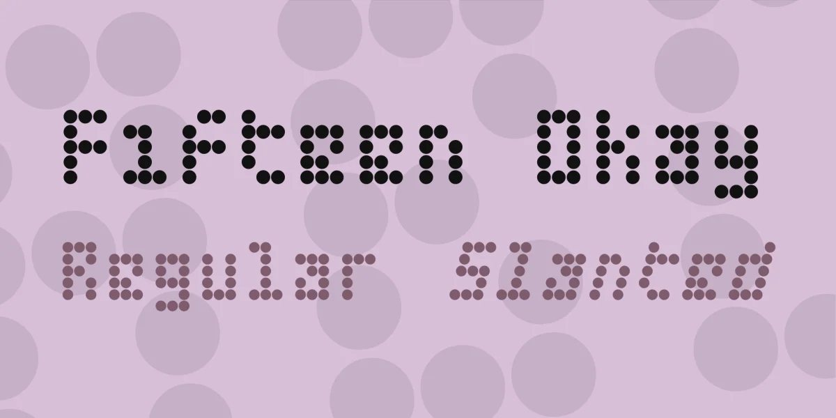 Fifteen Okay Font Family