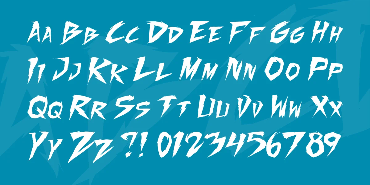 Fighting Spirit TBS Font Family preview 4