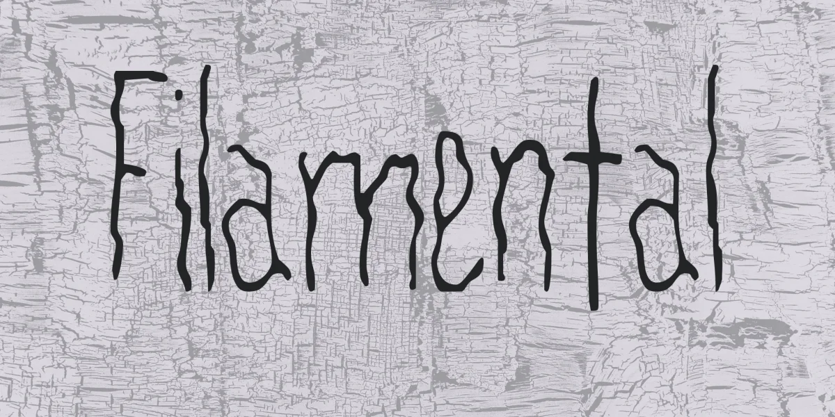 Filamental Font