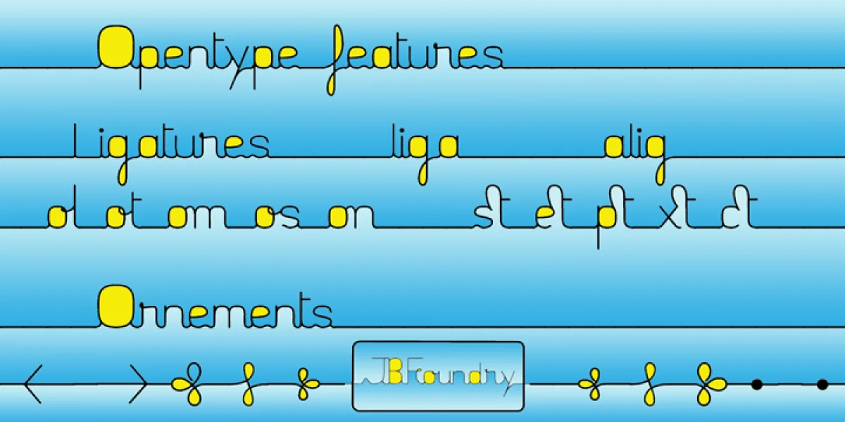 FilatureStd Font preview 2