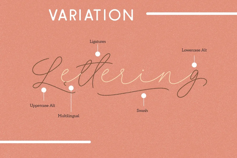 Fillia Script FREE Font preview 5